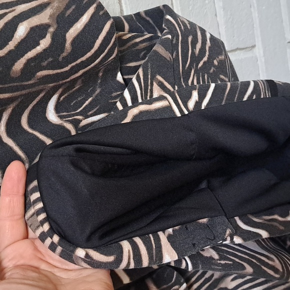 GIULIANA Animal Print Sleeveless Lined Forml/Business Dress. Size 2X NWT - Picture 9 of 12